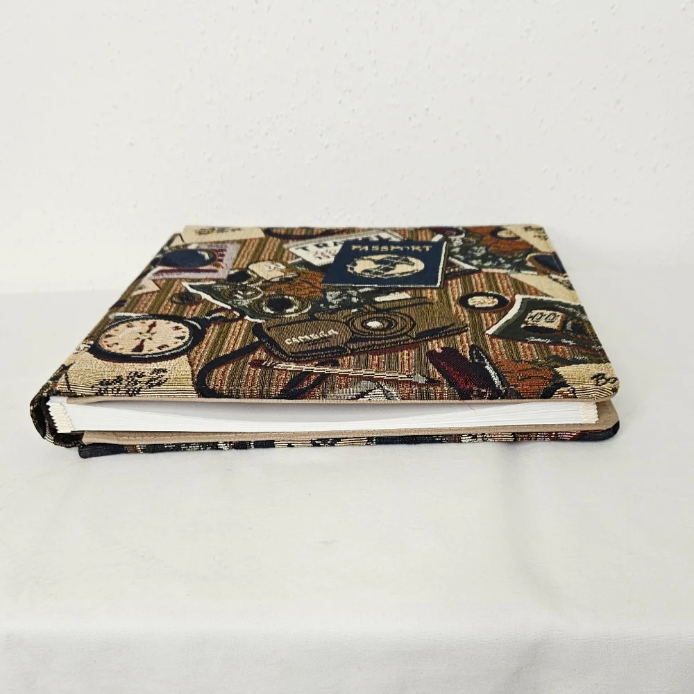 Creative Memories Passport Tapestry Scrapbook Album 12x12 | Retired NIB